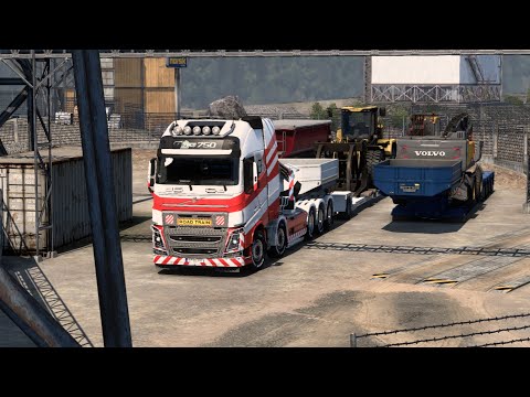 Euro Truck Simulator 2 #014 Volvo FH16 10x10 1500PS from Stavanger(N)to Kristiansand(N) Singleplayer