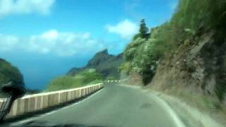 preview picture of video 'Driving from Santiago del Teide to Masca on TF-436 (accelerated)'