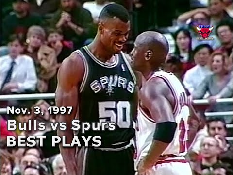 November 3, 1997 Bulls vs Spurs highlights
