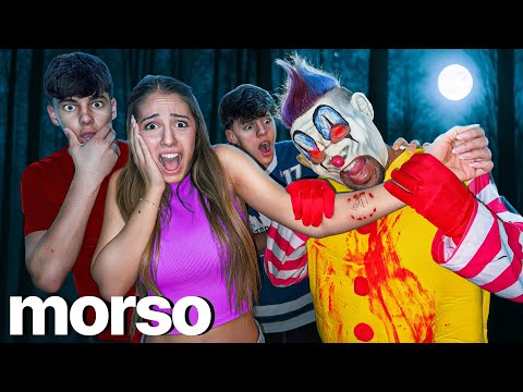 The Killer Clown is back and he bit us! *this is not a joke*