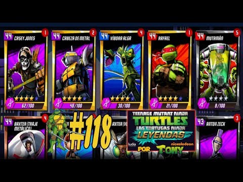 Tortugas Ninja Leyendas "Cap. 118 - Los 35 personajes que tengo" por Tony