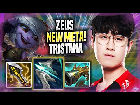 ZEUS TRIES NEW META TRISTANA TOP! - T1 Zeus Plays Tristana TOP vs Gangplank! | Season 2022