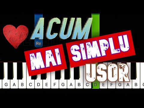 [ACUM MAI USOR] O inima curata Doamne | Tutorial USOR pentru Pian Cristian Chifan