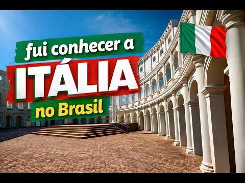 Fui conhecer a Itália no Brasil - Pedrinhas Paulista