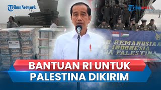 Penampakan Bantuan Kemanusiaan untuk Palestina yang Dilepas Jokowi, Total Ada 51,5 Ton