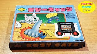 EPOCH BUSY CATS LCD game / Hong Kong