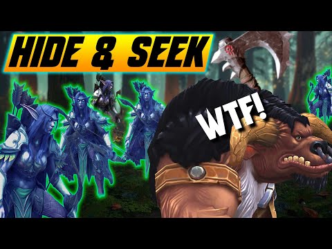NO HERO MASS ARCHERS! This TC WILL REMEMBER THAT HIDE & SEEK GAME! - WC3 - Grubby