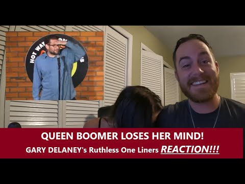 Americans React | GARY DELANEY | Ruthless One Liners | REACTION