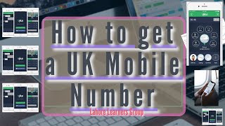 How to get a UK mobile number in Pakistan