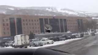 Kamchatka Petropavlovsk out of the car window part 13