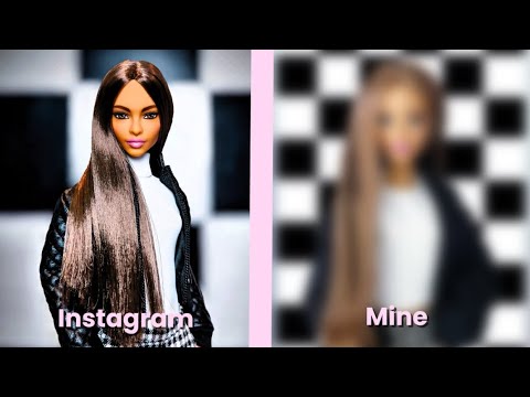Recreating BARBIE Doll Instagram Photos! | FashiqueDolls
