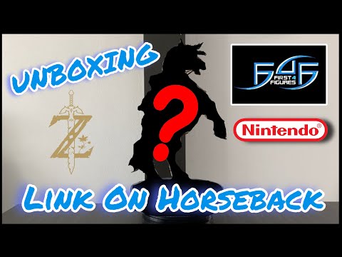 Unboxing a Legend! Revealing the Breath of the Wild: Link on Horseback Statue