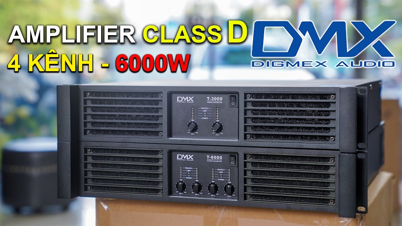 Công suất 2 kênh DMX T3000