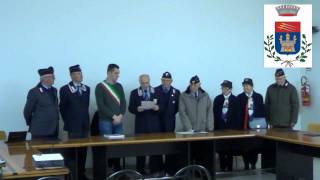 preview picture of video '17.03.2015: Consegna medaglia celebrativa bicentenario dell'Arma dei Carabinieri'