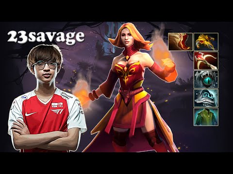23savage - Lina Midlane vs Ame Morphling | Dota 2 7.30e Gameplay