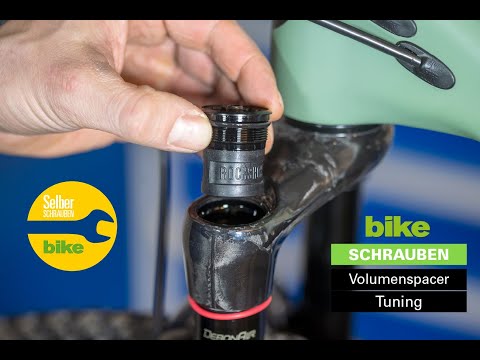 MTB-Federgabel-Tuning mit Volumen-Spacern/Tokens – Anleitung Federkennlinie anpassen