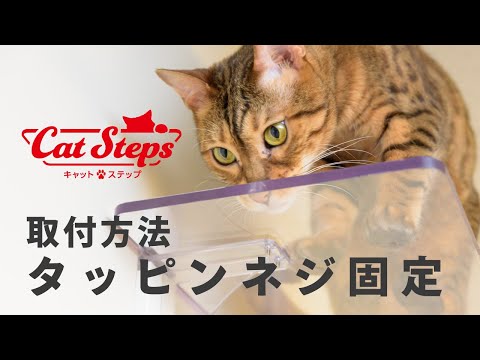 キャットステップ｜タッピンネジで取付けの場合【PC4022】