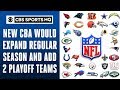 A 17-GAME SEASON AND EXPANDED PLAYOFFS FOR THE NFL!?! | CBS Sports HQ