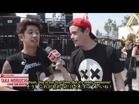 ONE OK ROCK short clip from APTV Recap: SELF-HELP FEST 2016 [Translated in Japanese] 日本語字幕