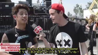 ONE OK ROCK short clip from APTV Recap: SELF-HELP FEST 2016 [Translated in Japanese] 日本語字幕