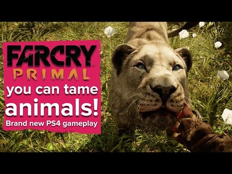 Far Cry Primal gameplay - you can tame animals!