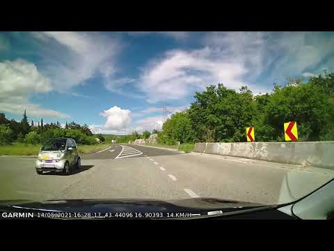DRIVE #1497: Makarska-Zagreb (Croatia) (timelapse 4x) *Read Description*