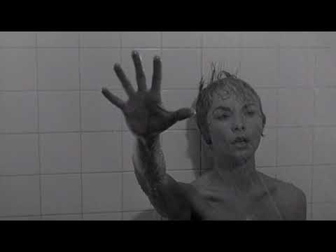 Psycho 1960 iconic shower murder scene.