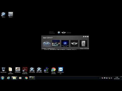 ISTA+ (ista-d) and ISTA-P 2018 demo / tutorial on how to do a basic scan