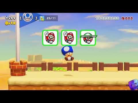 Super Mario Maker 2 🔧 Endless Challenge 6593 - 6600