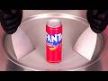 The 10 Minute ASMR Ice Cream Rolls Challenge With Fanta Mango Dragonfruit