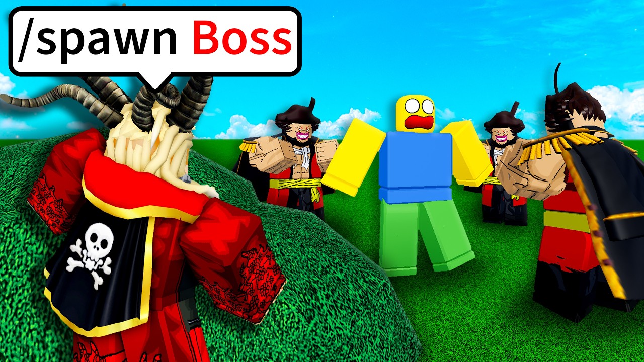Trolling as a Secret Admin in Blox Fruits