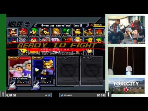 Toxicity 2016 Melee - Quaff (Fox) vs VSB CACAW | Big D (ICs) - Grand Finals