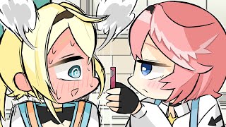 【手描き】『賢者』の意味を教わる風真いろは【鷹嶺ルイ/風真いろは/るいろは/ホロライブ/切り抜き漫画】