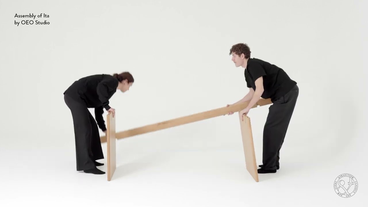 &Tradition - Assembly Video Ita Dining Table