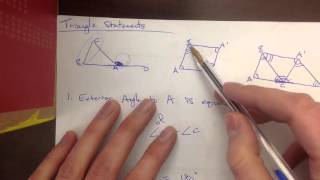 Triangle Congruent Statements