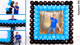 birthday decoration ideas at home 🤩 balloon decoration ideas ✨ balloon arch tutorial