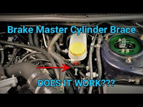Does a Brake Master Cylinder Brace Work? | 2017 Subaru WRX STI