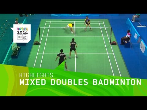 Mixed Doubles Badminton - Highlights | Nanjing 2014 Youth Olympics