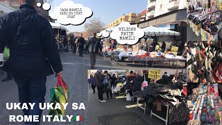 NAMILI NG UKAY UKAY KASAMA SI MISTER | ROME ITALY 🇮🇹