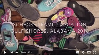 Scheckel family vacation 2016-Gulf Shores, Alabama