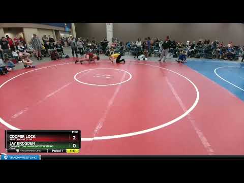 158-167 Lbs Round 3 - Cooper Lock, Spartan Mat Club Vs Jay Brogden, Cornerstone Warriors Wrestling