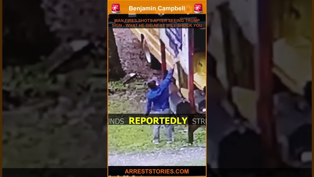 MAN FIRES SHOTS AFTER SEEING TRUMP SIGN - WHAT HE DID NEXT WILL SHOCK YOU