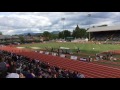 3A State Track Meet @ Hayward Field 2016 - 100m final (Lane 4); new 3A State meet record! 