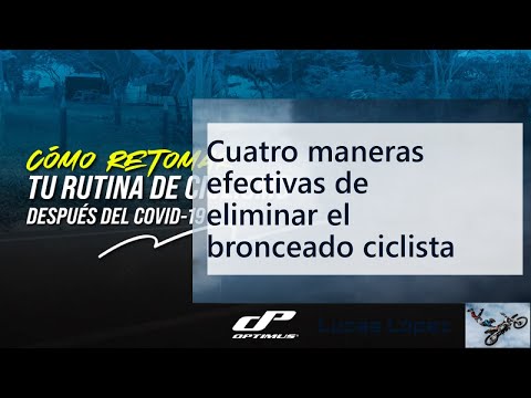 Así puedes eliminar el bronceado ciclista - Mundobici Colombia