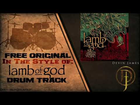 Lamb of God Styled Free Original Drum Track - 167 BPM (FREE DOWNLOAD)