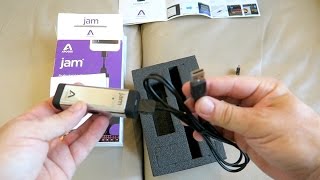 Video thumbnail for Apogee JAM 96K best USB guitar interface UNBOXING by UBER UNBOXING