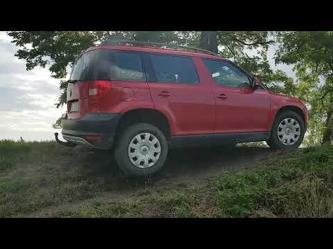 Skoda Yeti 2.0 TDI 4x4 - short test offroad mode on