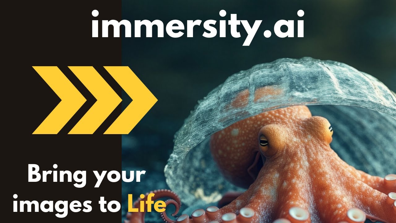 Bring your 2D images to life with Immersity.ai!
