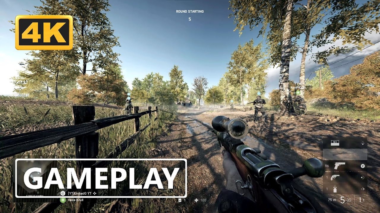 Battlefield 5 Multiplayer Gameplay [4K]