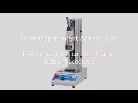 Force Displacement Test Stand